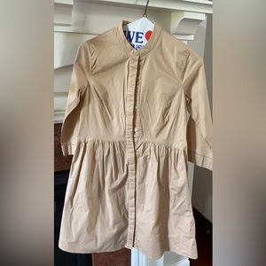 Tuckernuck tan Royal Shirt dress-XS